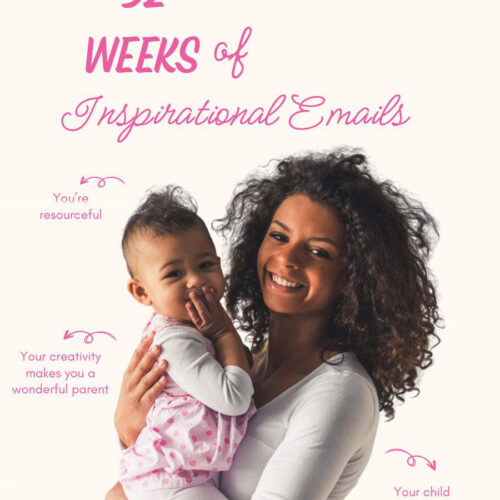 Promo 52 weeks of email for new moms